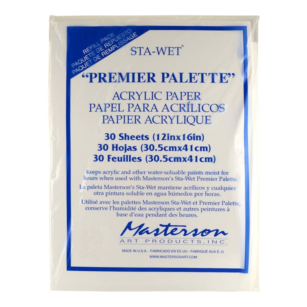 Sta-Wet Premier Palette Refill Sheets