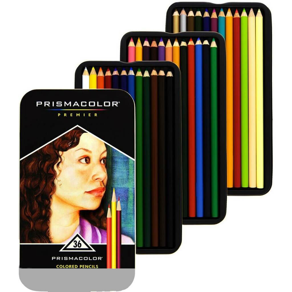 Premier Thick Core Colored Pencil Sets 36-Color Set