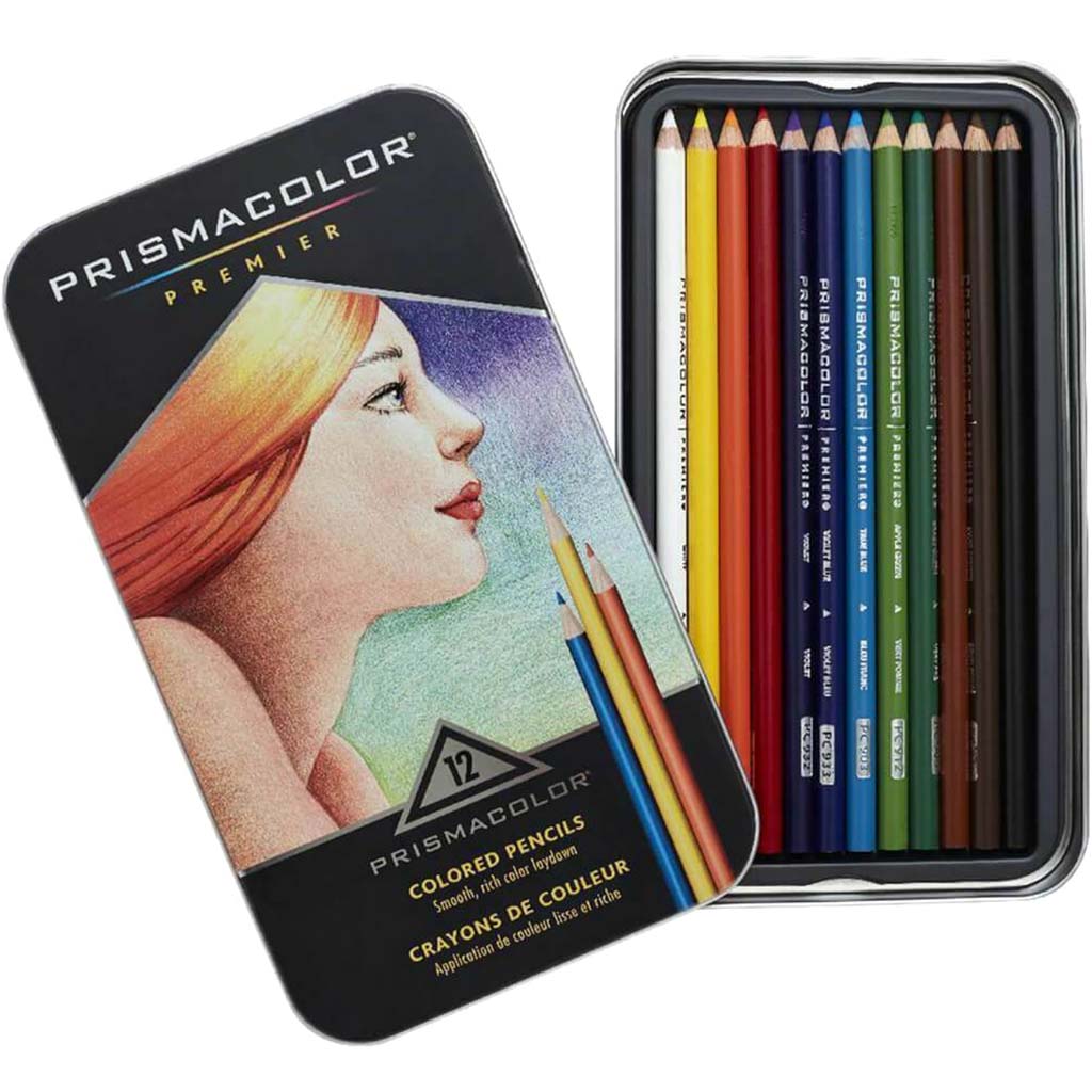 Premier Thick Core Colored Pencil Sets 72 Color Set