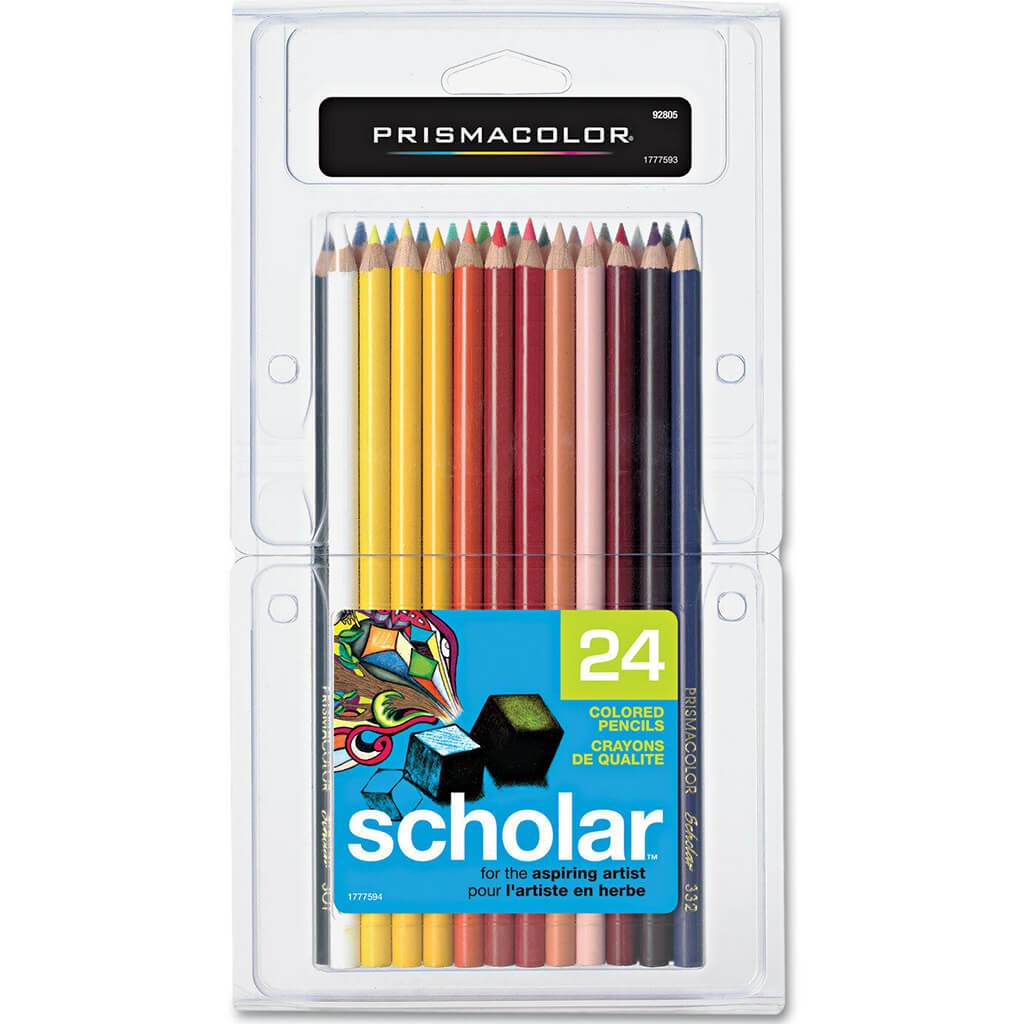 Scholar Colored Pencil Sets 24 Color Set