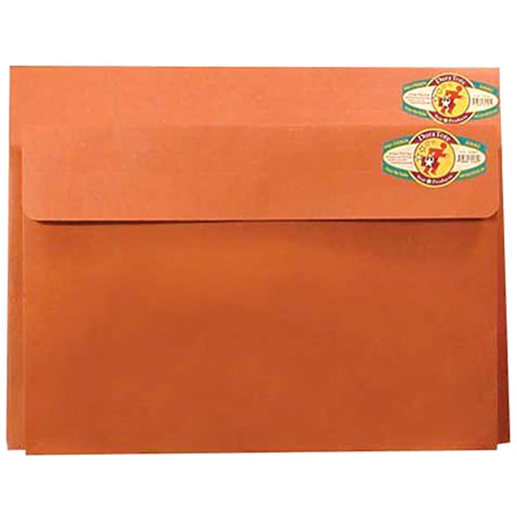 Red Fiber Art Envelopes &amp; Expanding Portfolios Art Envelopes