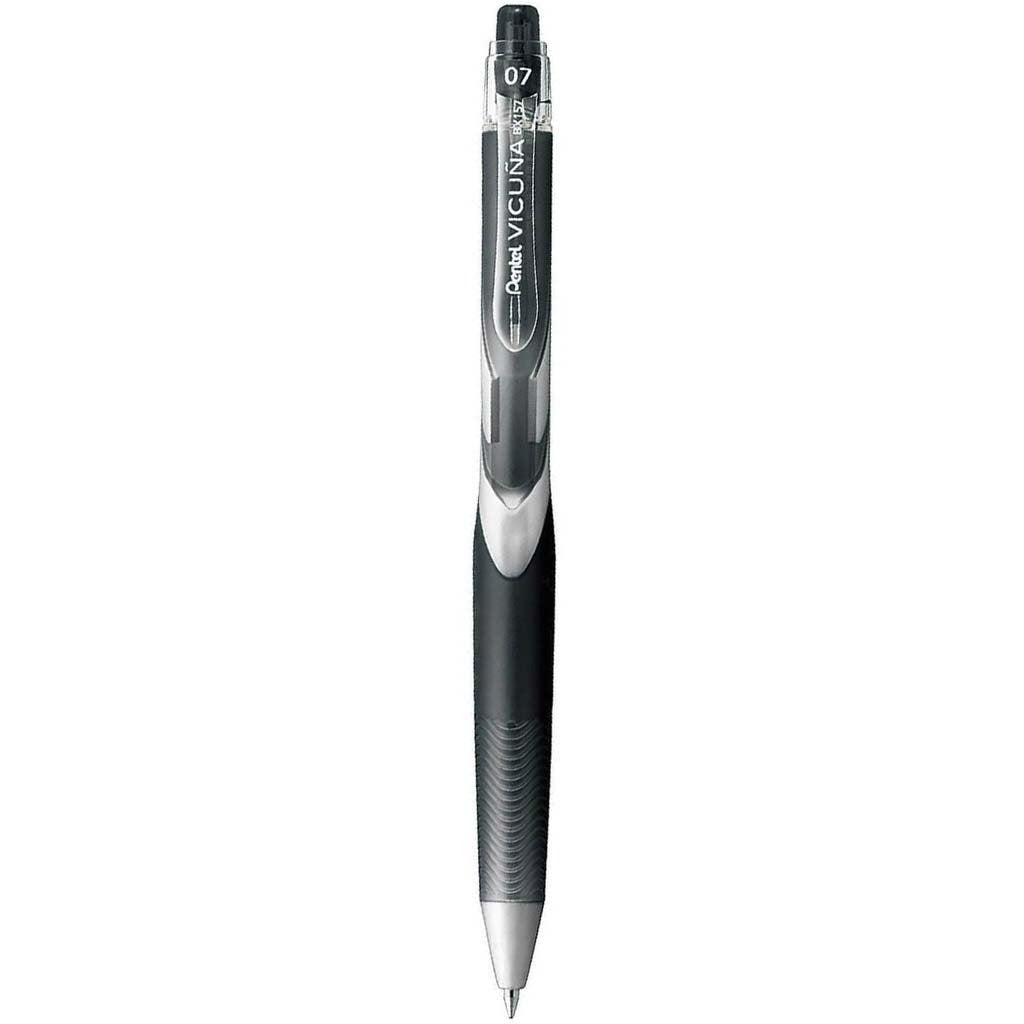 Pentel Black Retractable Ball Point Pens 4ct