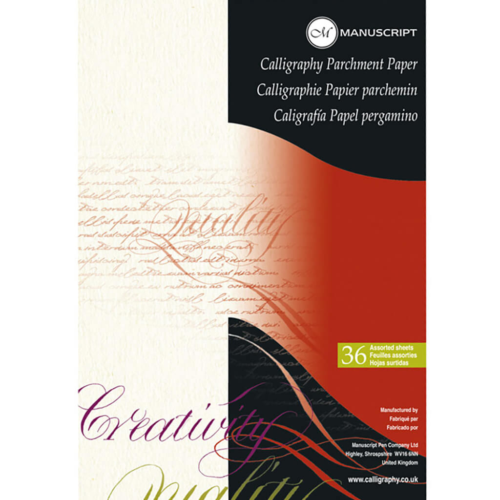 Calligraphy Parchment Paper 36 Sheets