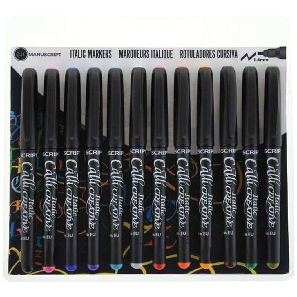 Manuscript Callicreative Markers Fine Assorted Colors