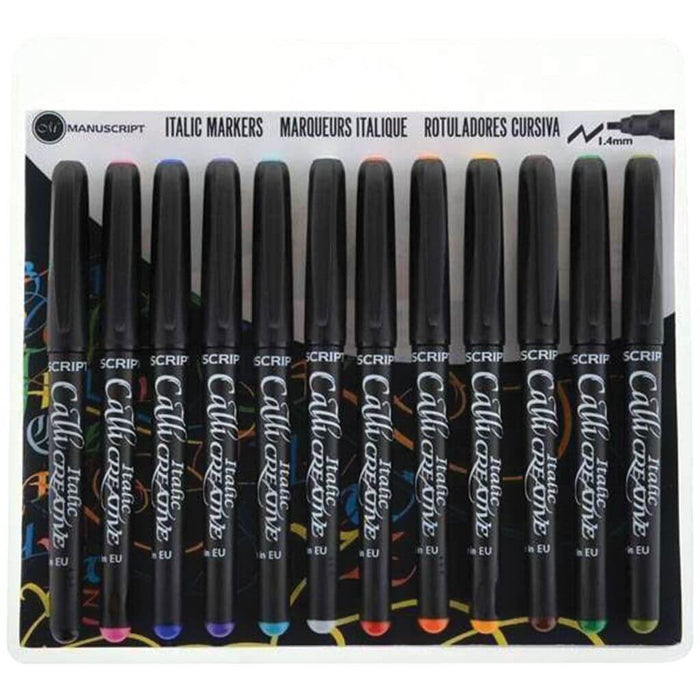 Manuscript Callicreative Markers Fine Assorted Colors