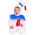 Stay Puft Marshmallow Man Romper Costume