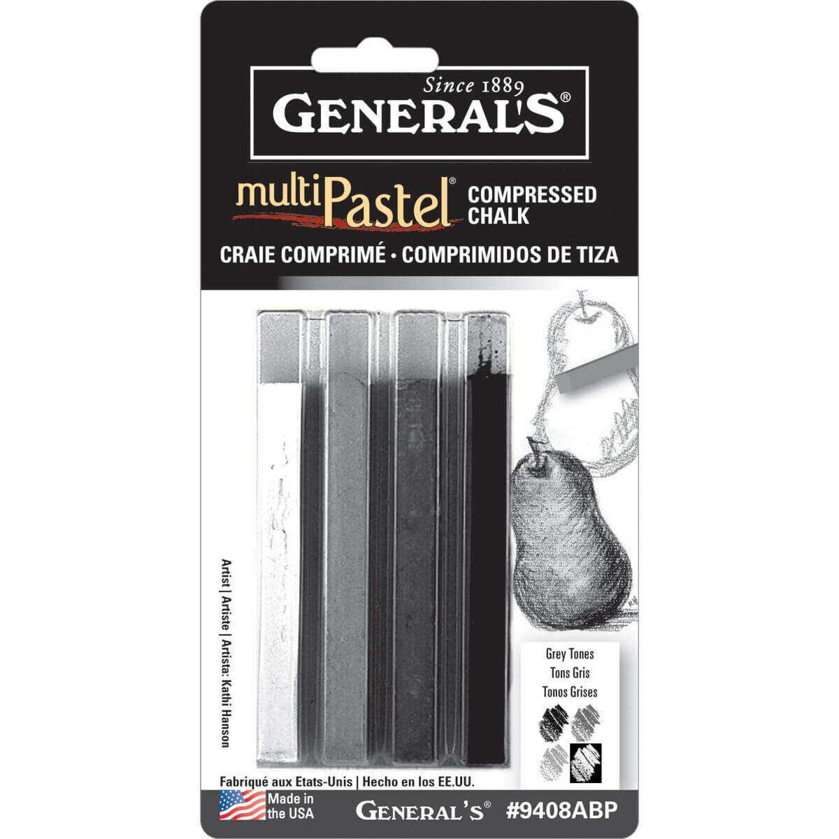 MultiPastel Compressed Chalk Stick Sets