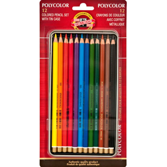 Artists' Colored Pencil Sets 12-Color Set