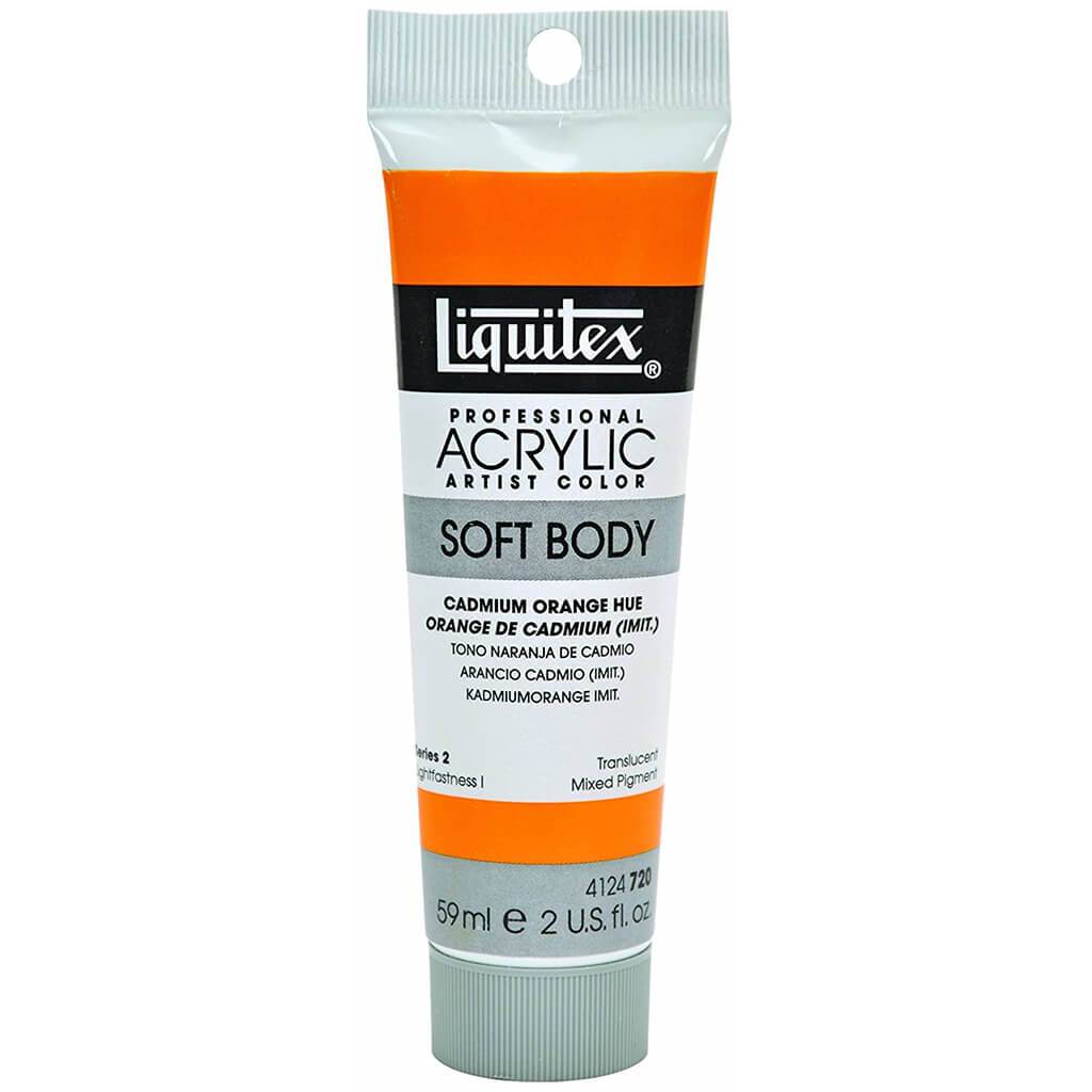 Professional Soft Body Acrylic Colors 2oz