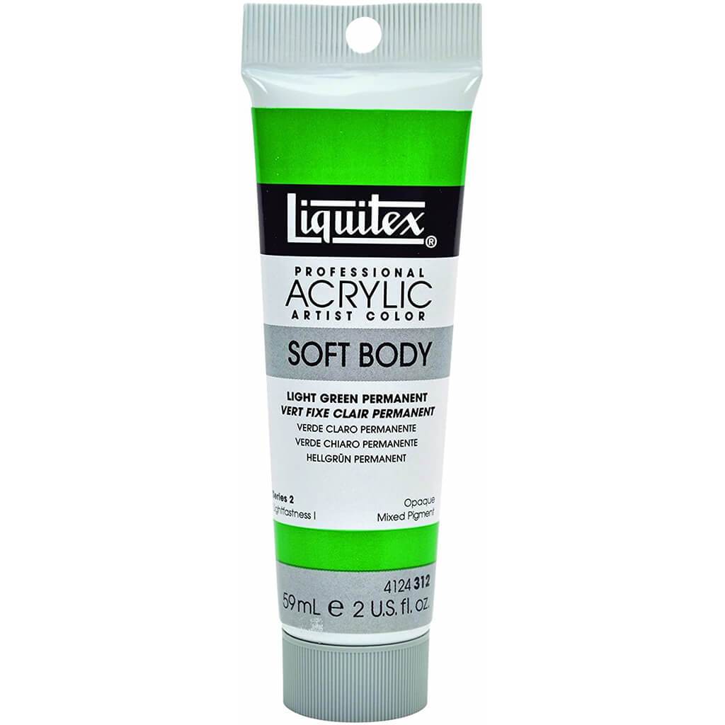 Professional Soft Body Acrylic Colors 2oz