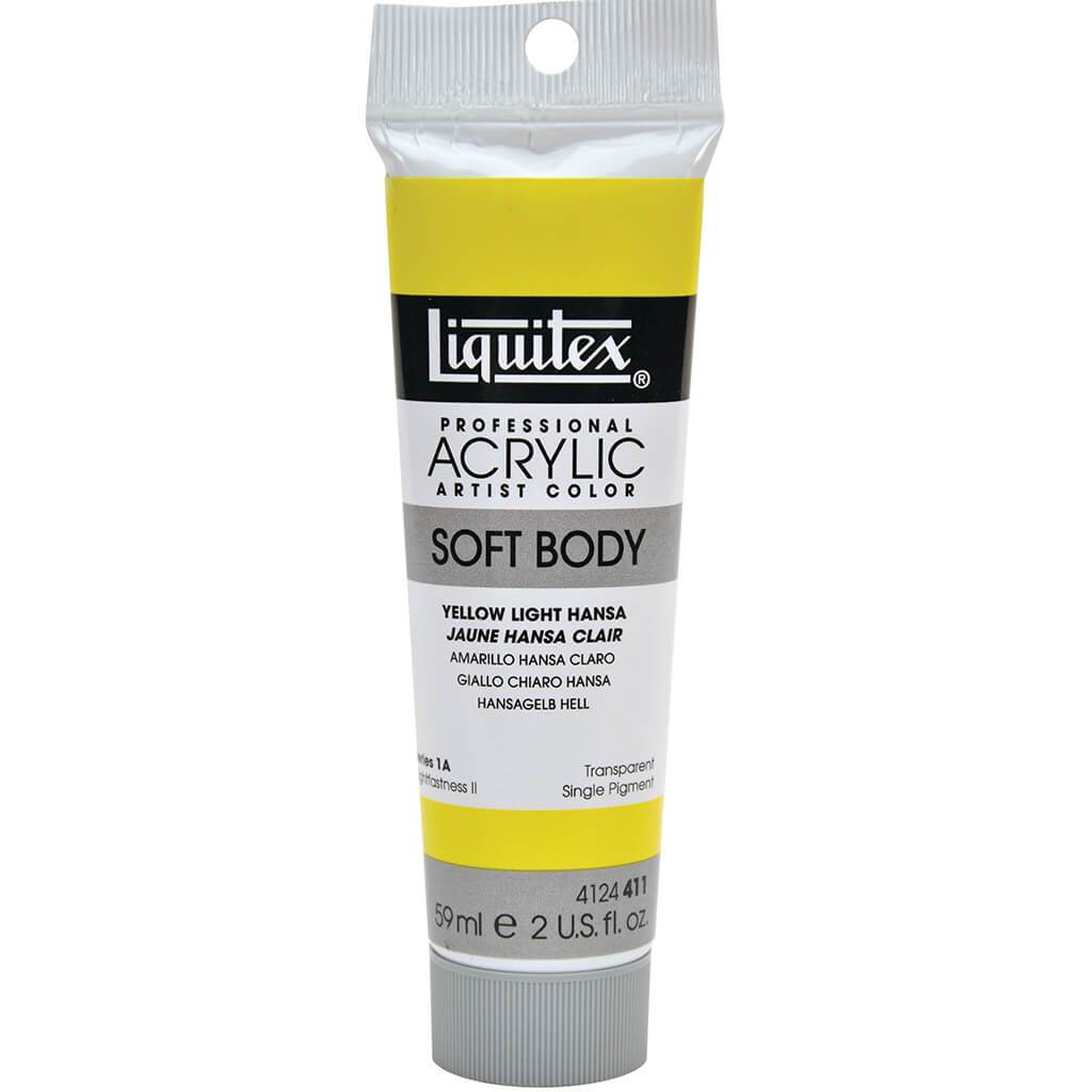 Professional Soft Body Acrylic Colors 2oz