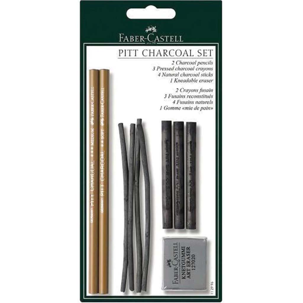 PITT Charcoal Set of 10