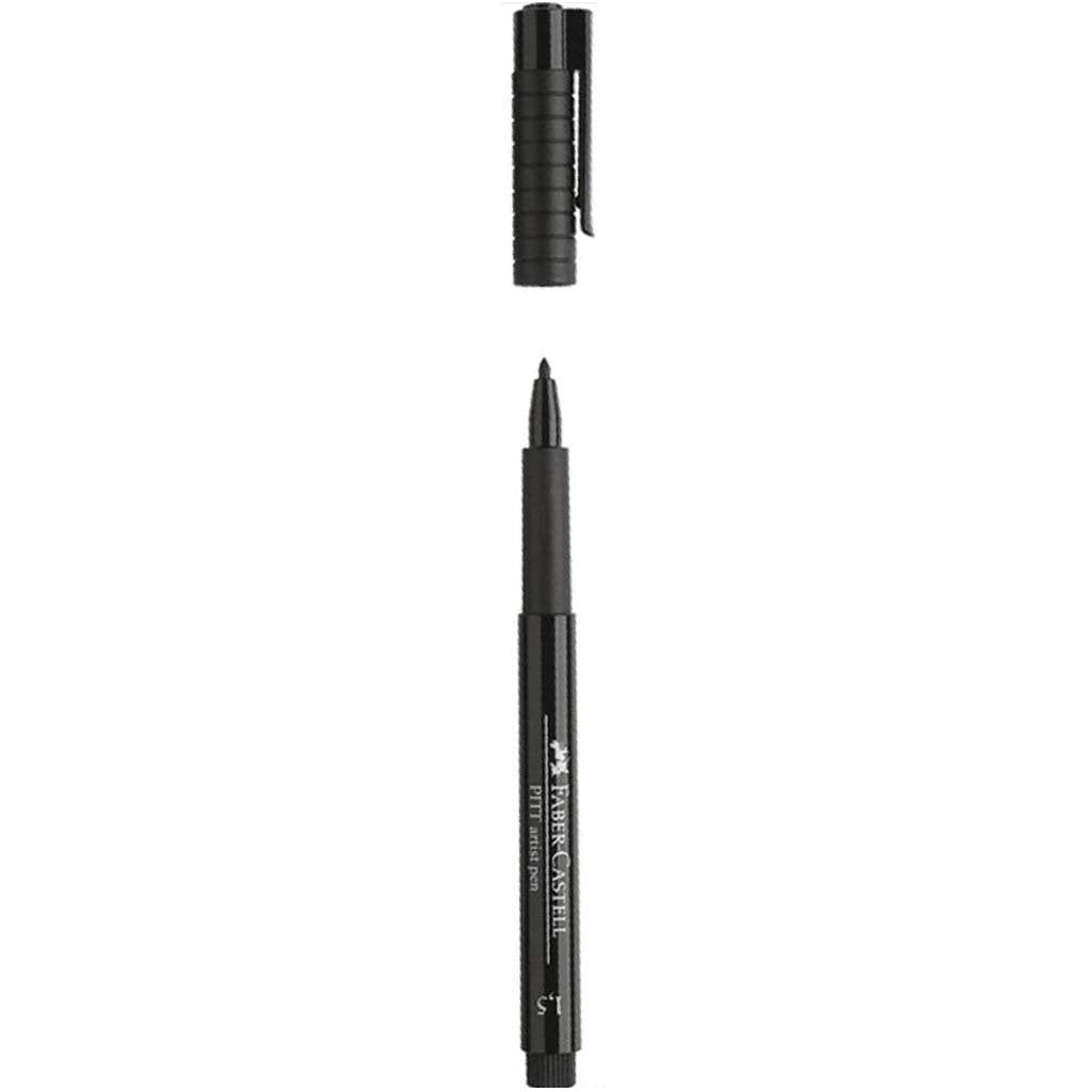 PITT Artists Pens Bullet 1.5mm Black