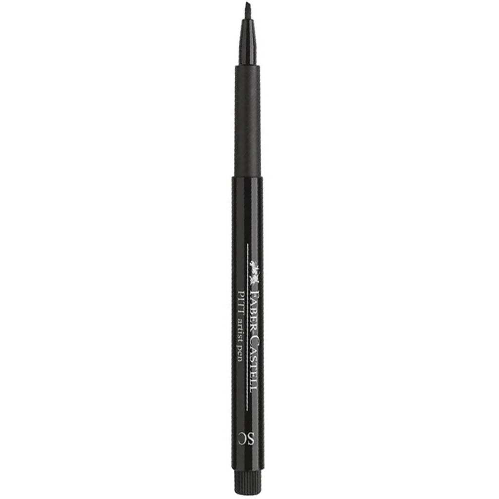 PITT Artists Pens Soft Chisel Black