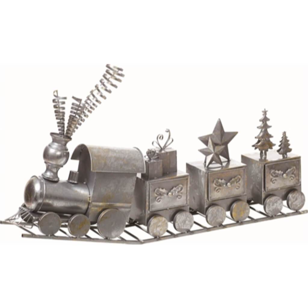 Metal Train with Drawers