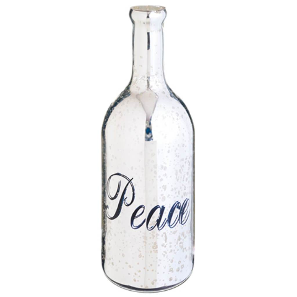 Peace Glass Bottle 