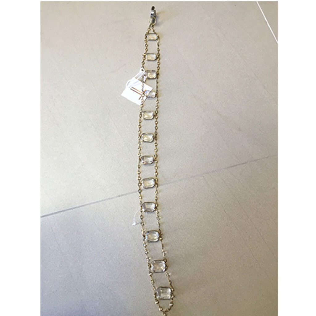 Rhinestone Chain Ribbon Garland 