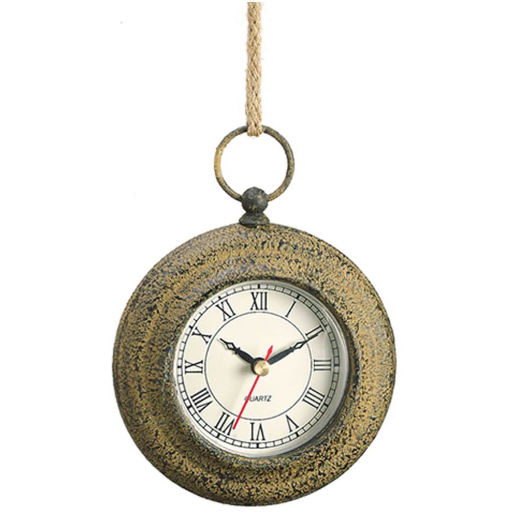 Metal Clock Ornament 