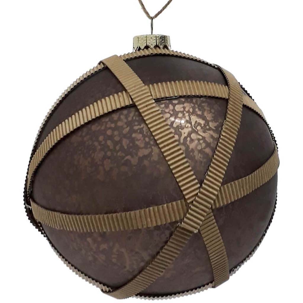 Mercury Glass Ball Ornament 