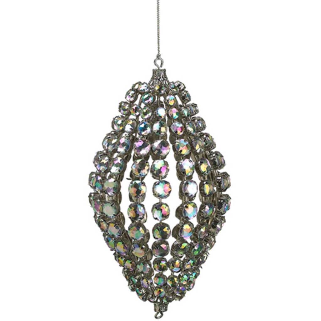 Rhinestone Finial Ornament 