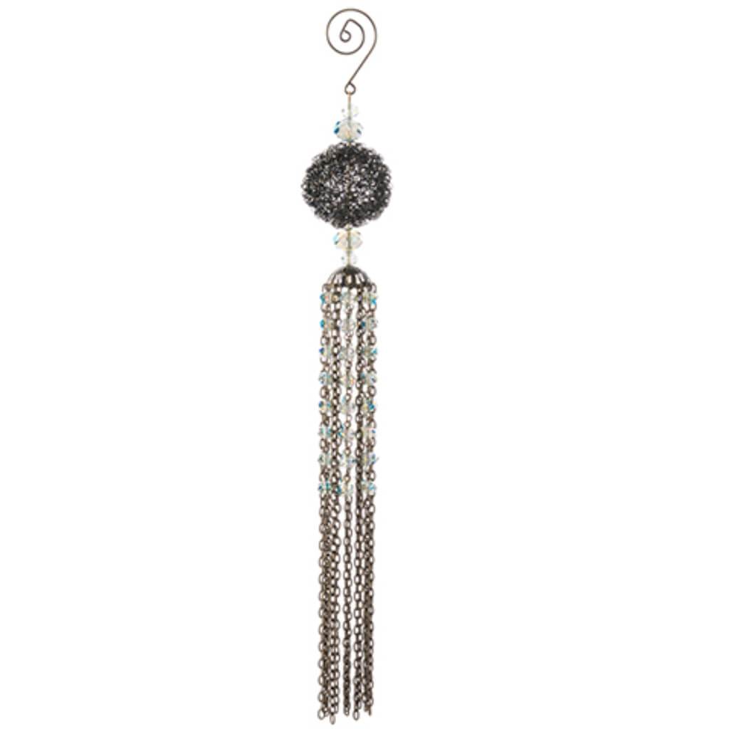 Rhinestone Drop Ornament 