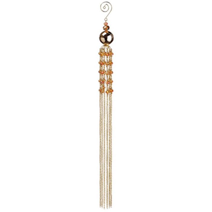 Hanging Chain Crystal Ornament 