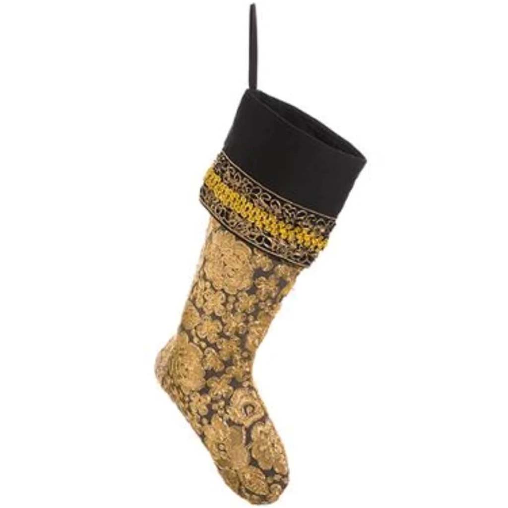 Rhinestone Lace Stocking 