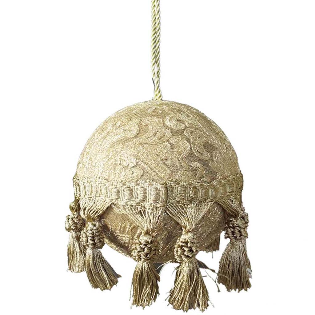 Damask Ball Ornament 