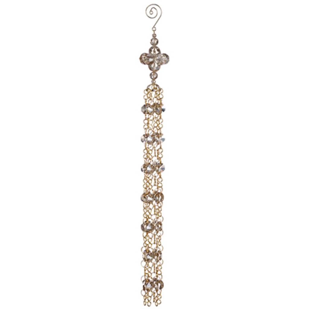 Hanging Chain Crystal Ornament 