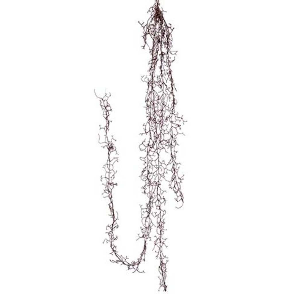 Beaded Snow Twig Garland 
