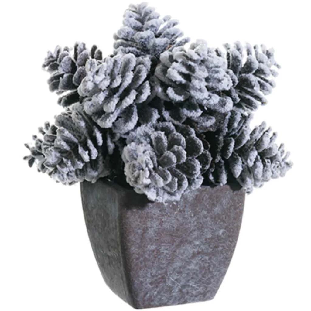 Snowed Pinecone Arrangement 