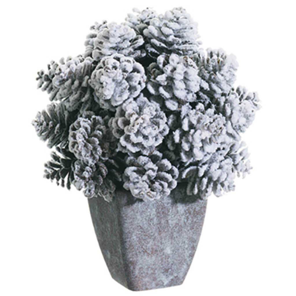 Snowed Pinecone Arrangement 