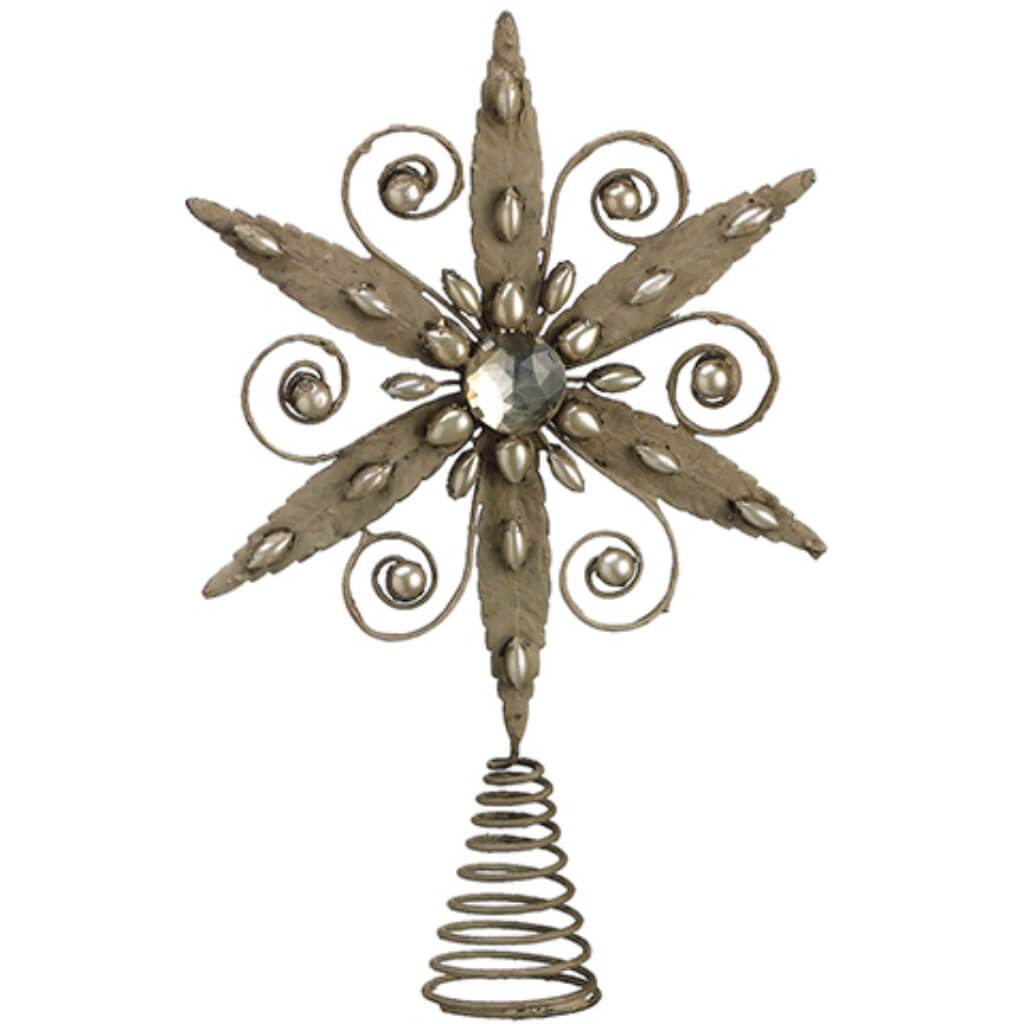 Pearl Tree Topper Ornament 