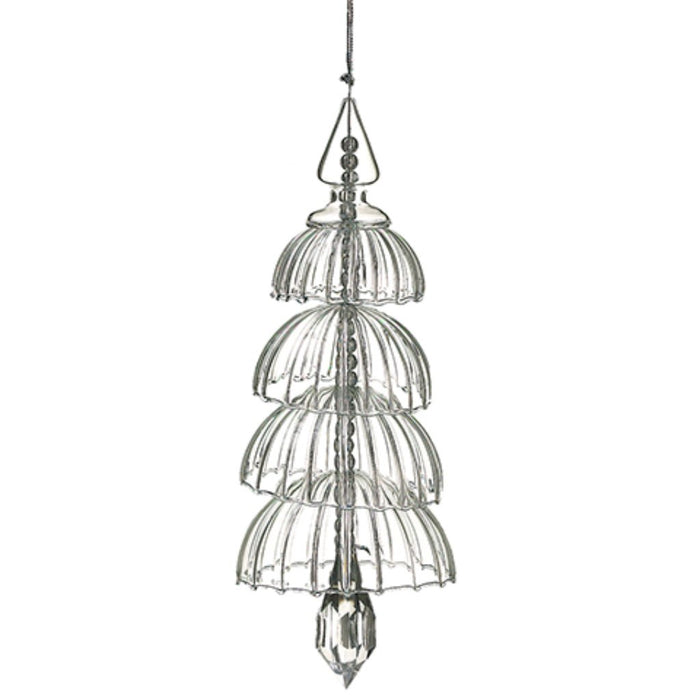 Glass Tree Chandelier Ornament 