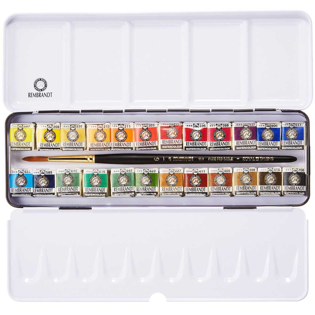 Watercolour Metal Deluxe Set of 24 Pans