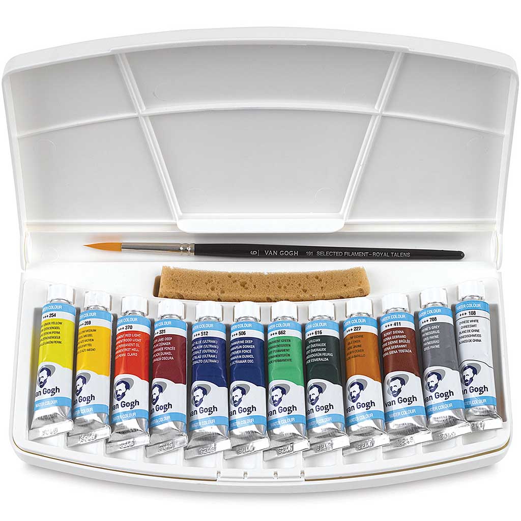 Van Gogh Watercolor Sets 12 Color Tube Set