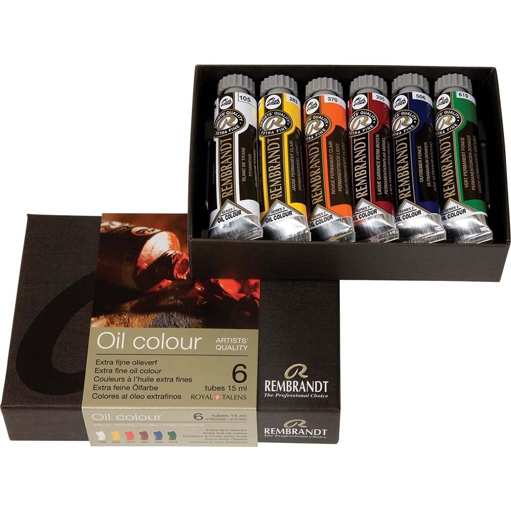 Oil Color Rembrandt Starter Set