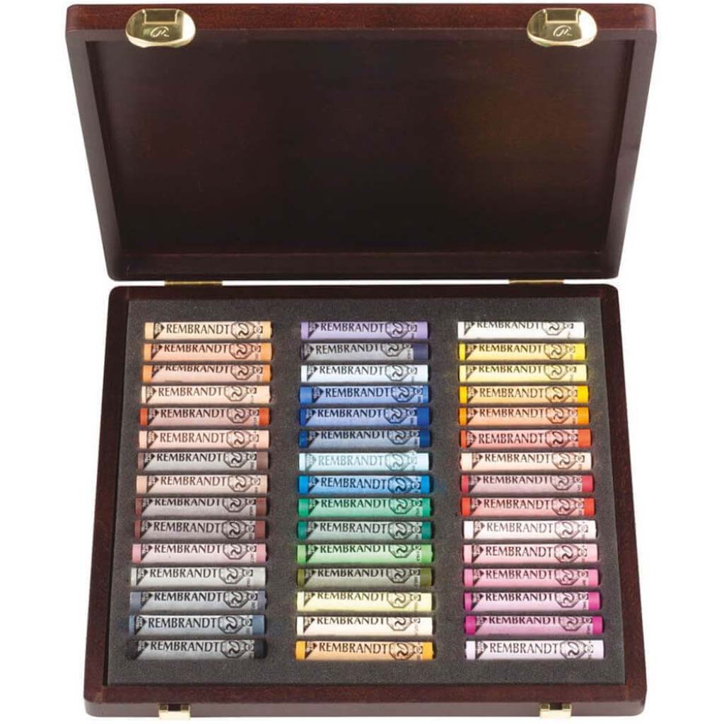 Soft Pastel 45 Portrait Wooden Box Set