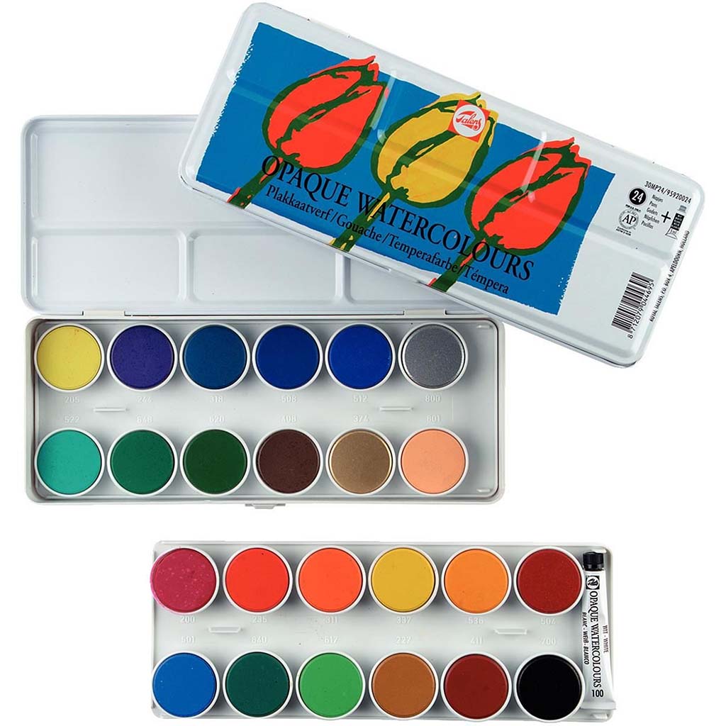 Watercolor Metal Box Set Talens