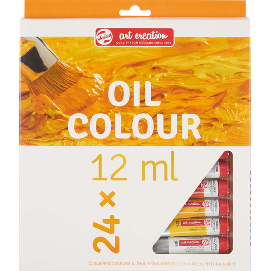 Oil Color Art Creation Set of 24 x 12ml Tubes