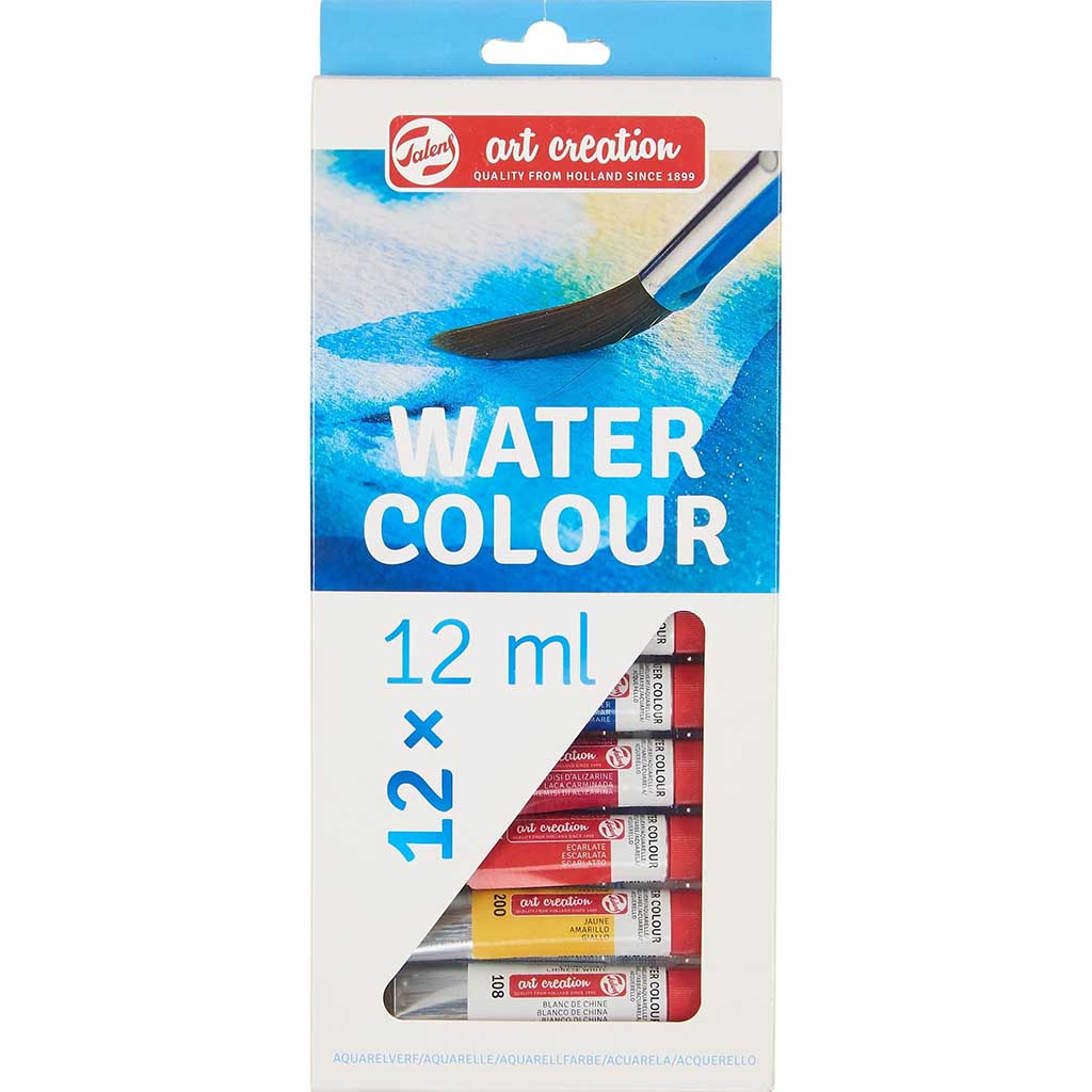 Art Creation Watercolor Sets 12 Color Set