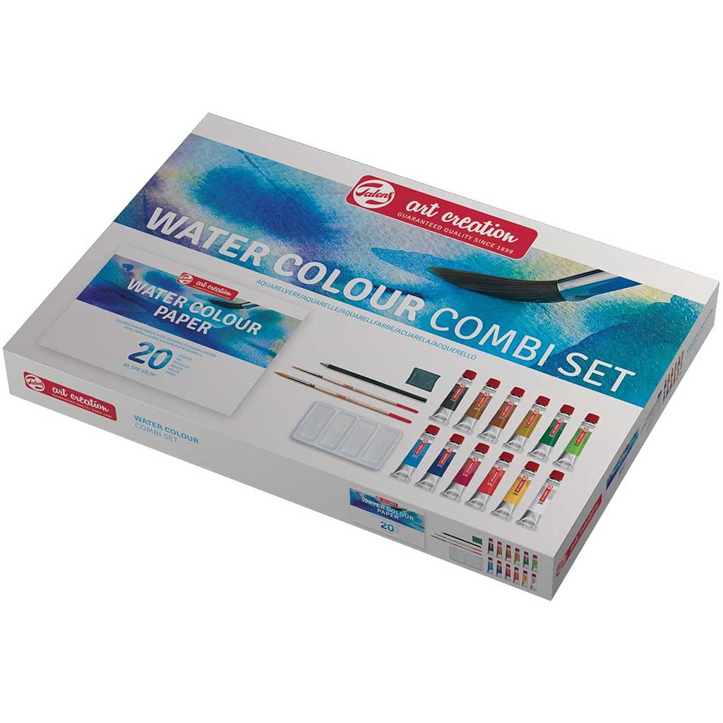 Art Creation Watercolor Combi Set Twelve 12 ml Tubes