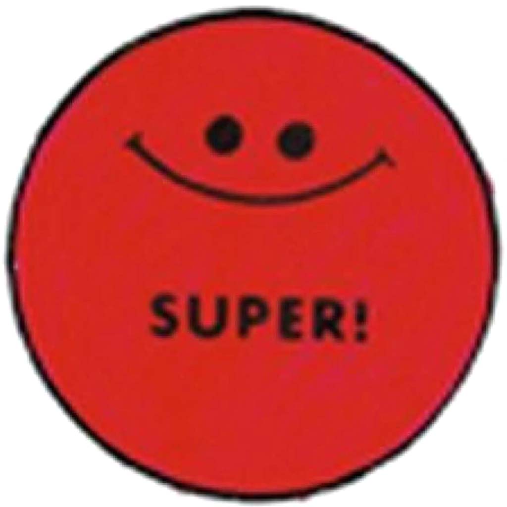 SUPER SMILEY FACE STAMP 