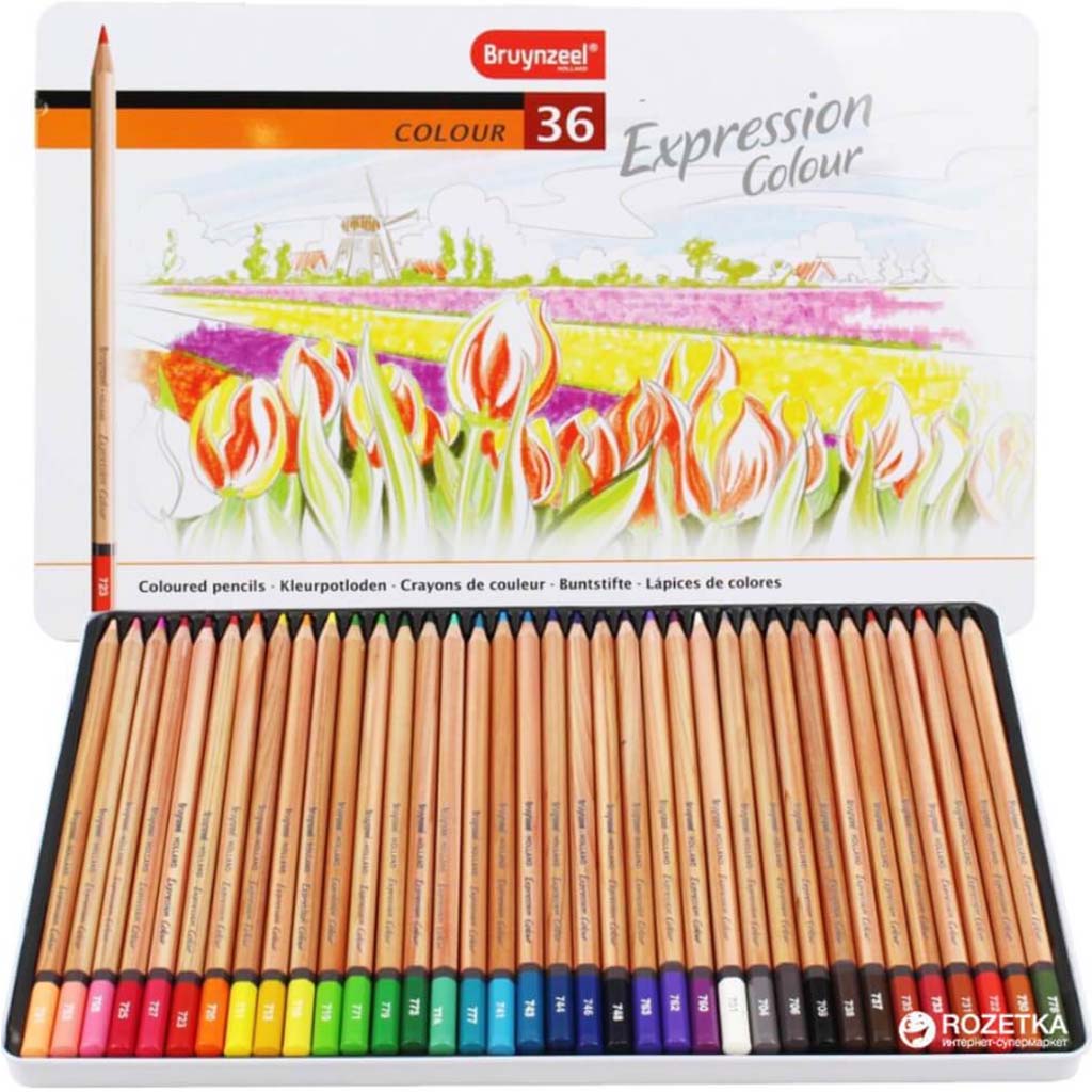 Expression Colored Pencil Sets 36 Color Set