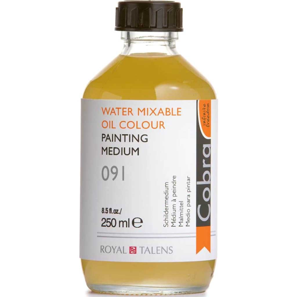 Cobra Water Mixable Oil Color Painting Medium 250ml Bottle