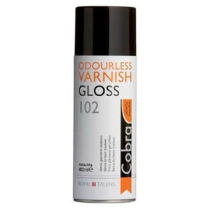 Cobra Water Mixable Oil Colour Odorless Spray Varnish