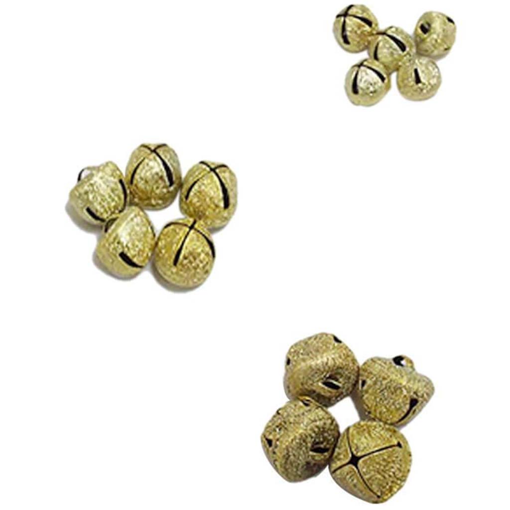 Small Metal Jingle Bells Gold 