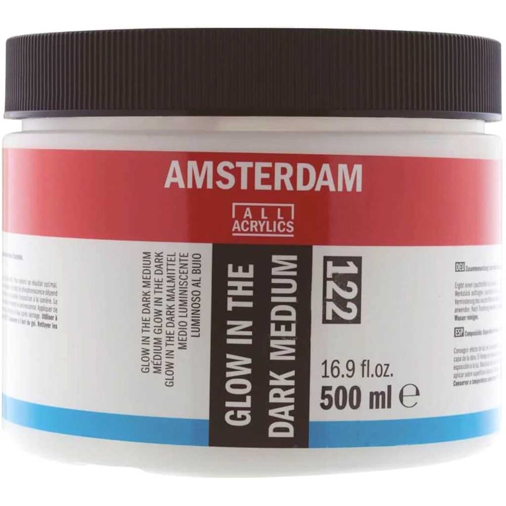 Glow in the Dark Medium Amsterdam 500ml