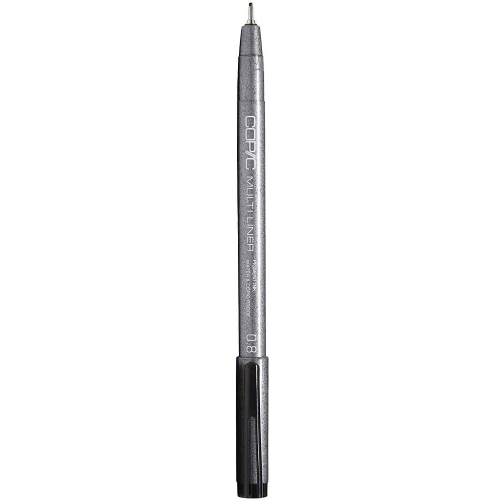 Multiliner Pen 0.8mm, Black