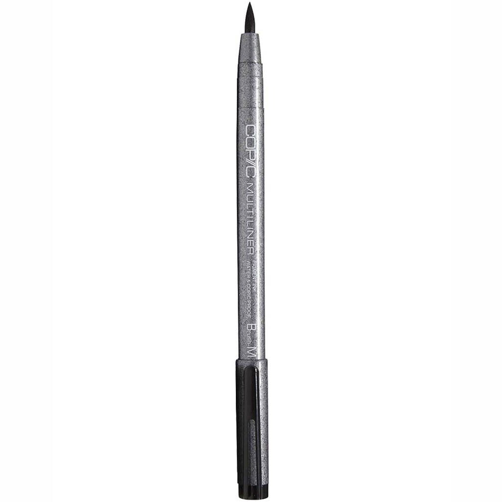 Multiliner Brush Medium Black